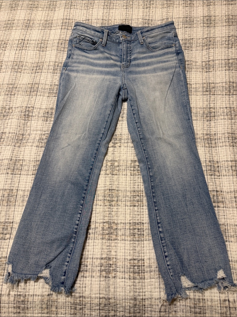 Buckle black size 28 x 27 cropped flare fit no. 53 blue jeans